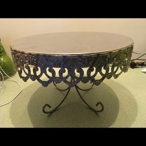 Antique cake stand